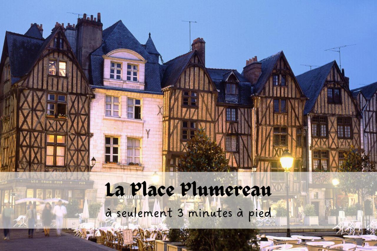 Le Baleschoux - Parking - Prestiplace Collection Tours Bagian luar foto