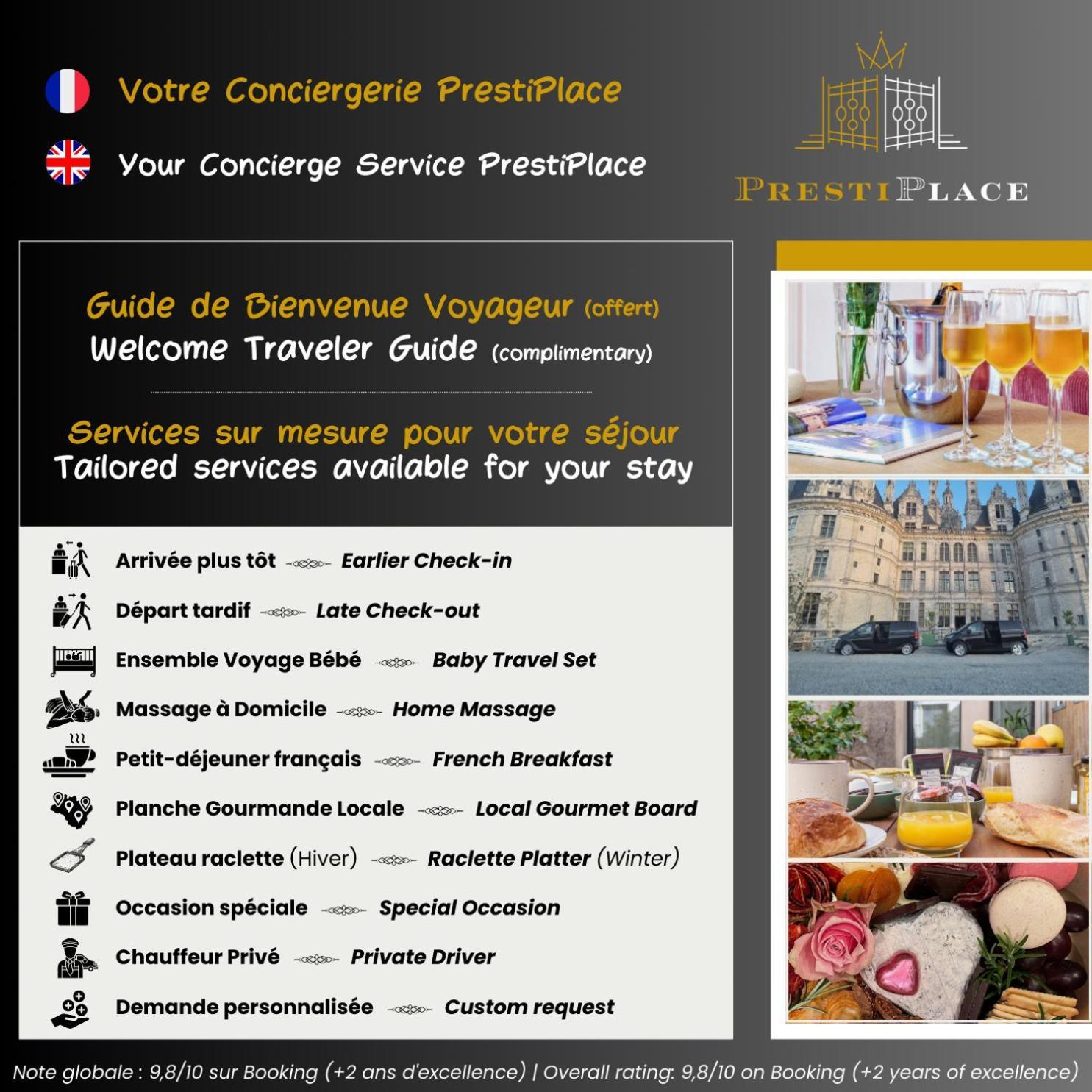Le Baleschoux - Parking - Prestiplace Collection Tours Bagian luar foto
